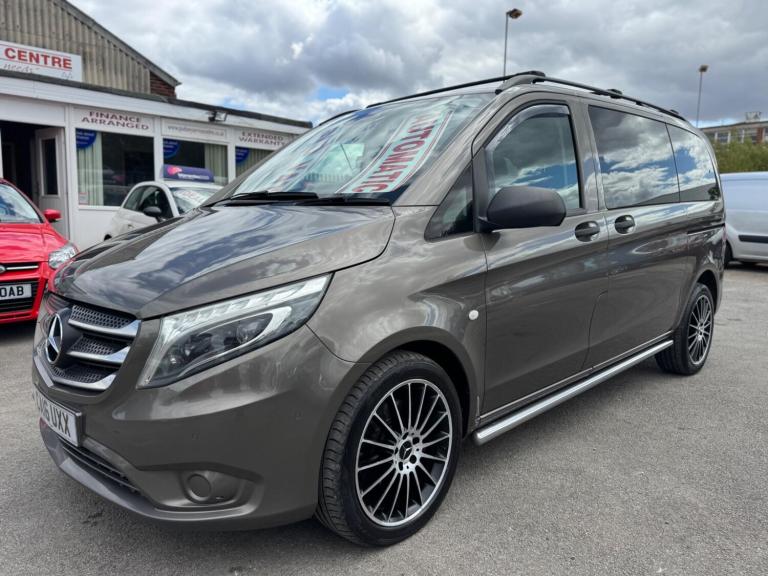 2016 Mercedes-Benz Vito 2.1 119 CDI BlueTEC Sport Crew Van G-Tronic+ RWD L1 Euro 6 (s/s) 5dr PANE...