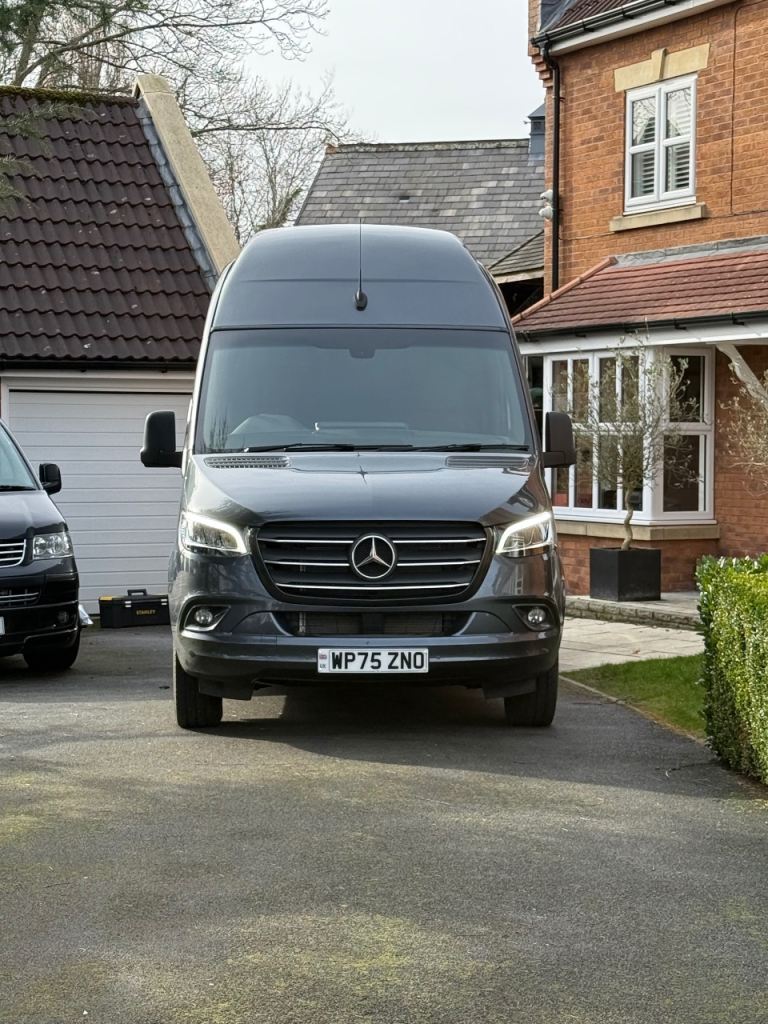 Sprinter w907/w910 LED headlights retrofit service