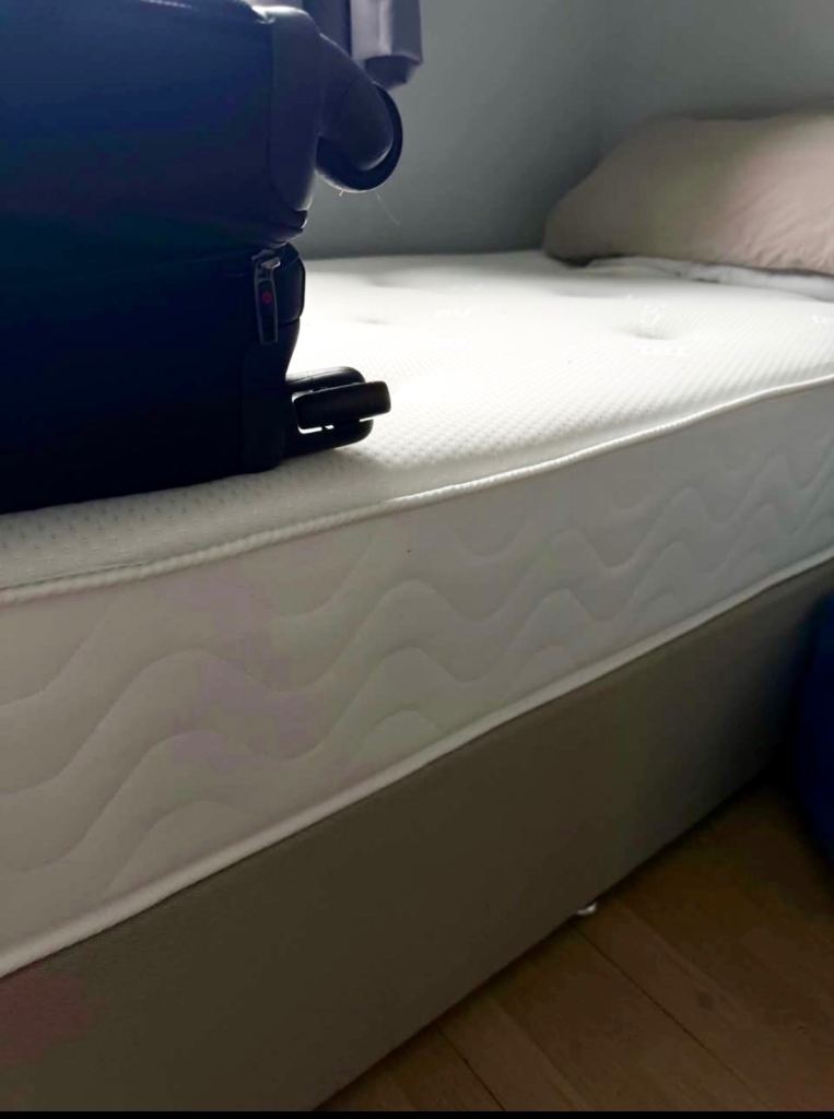 Single Mattress and Divan Base – as new
