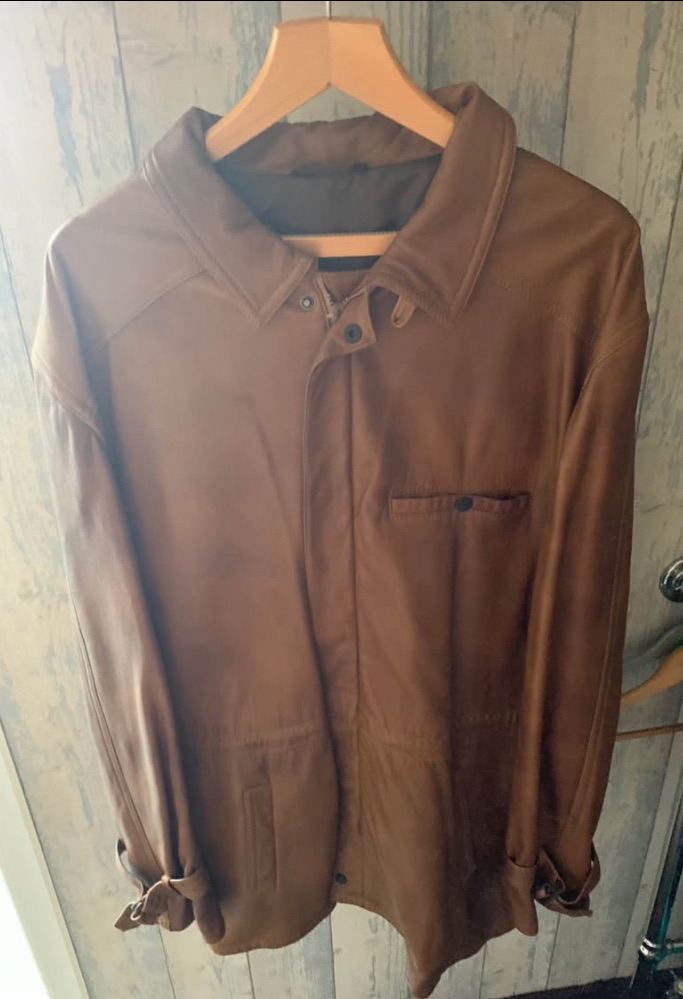 Mens leather jacket