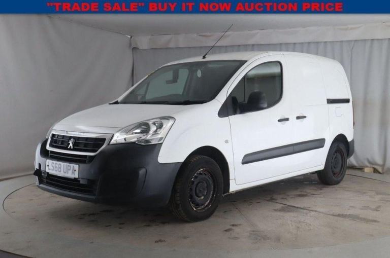 2018 68 PEUGEOT PARTNER 1.6 BLUEHDI 651 SE L1H1 SWB PANEL VAN DIESEL