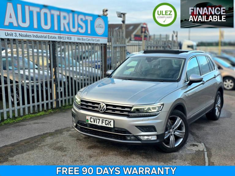 2017 Volkswagen Tiguan 2.0 TSi 180 4Motion SEL 5dr DSG ESTATE Petrol Automatic