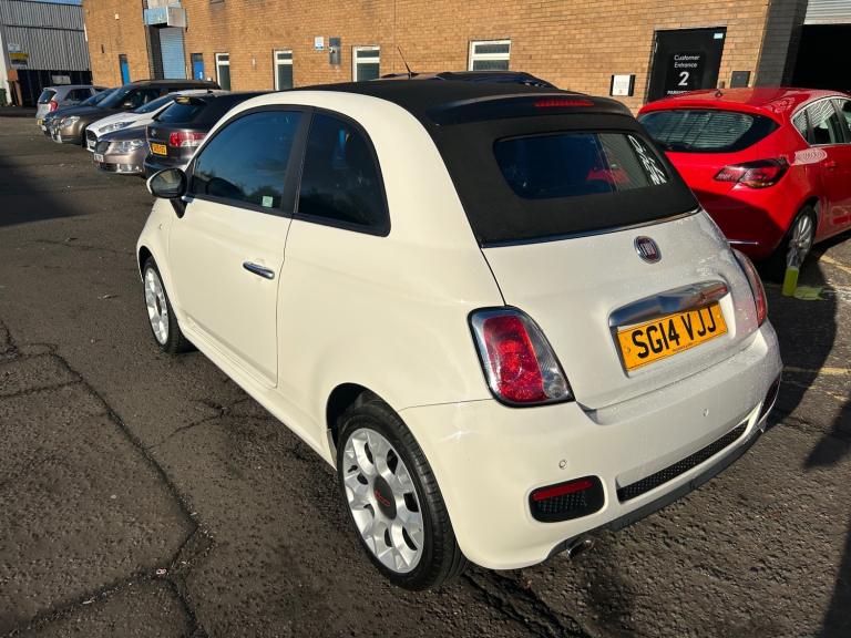 2014 Fiat 500 1.2 S 2dr CONVERTIBLE Petrol Manual
