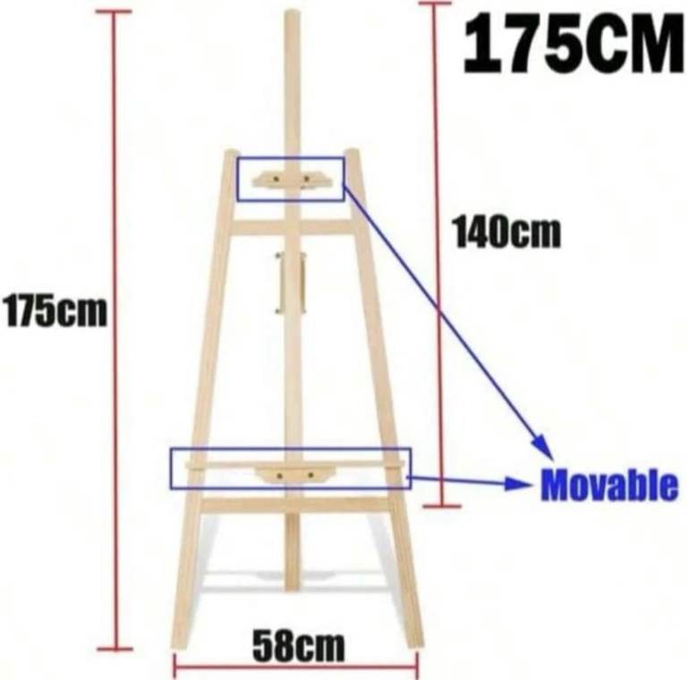 Art Artist Wooden Easel Sketch Drawing Stand Painting Sketching Display Durable