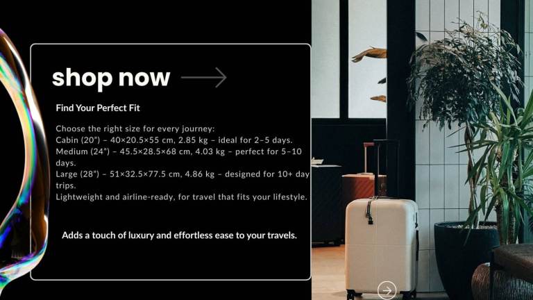 Premium Travel Suitcases | Cabin, Medium & Large | Shop Direct UK