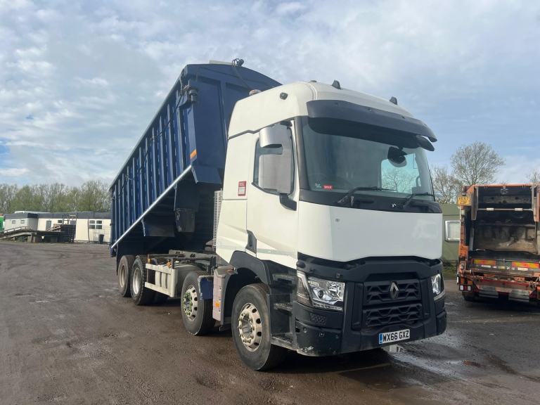Renault C (C) 430 8X4 WILCOX ALLOY TIPPER , SLEEPER, WEIGHER 