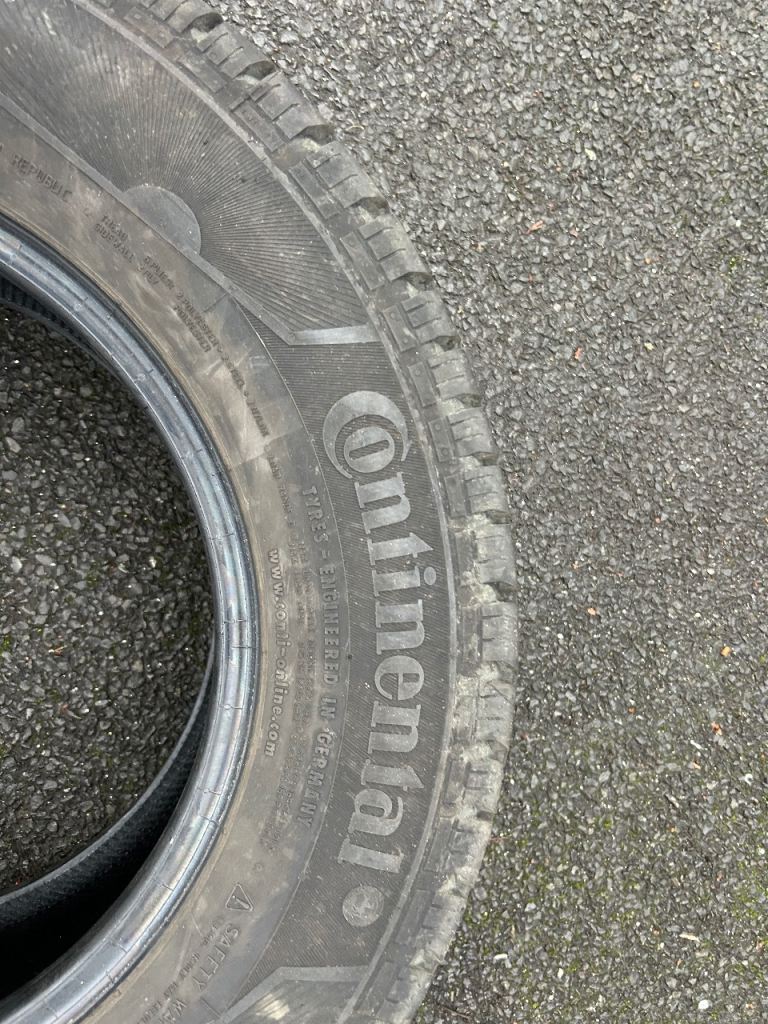 Fiat Motorhome Tyres and rim