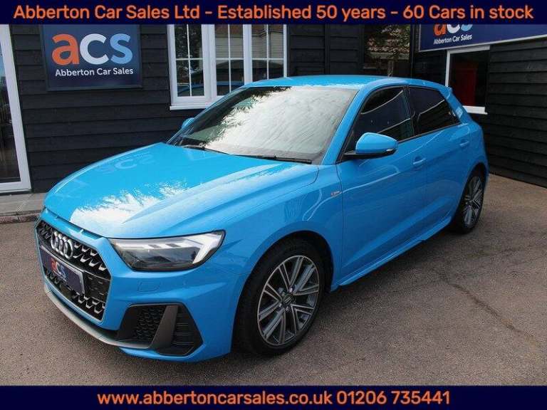2019 Audi A1 35 TFSI S Line 5dr S Tronic HATCHBACK PETROL Automatic