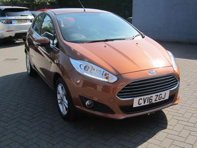 2016 Ford Fiesta 1.0 EcoBoost Zetec 5dr HATCHBACK Petrol Manual