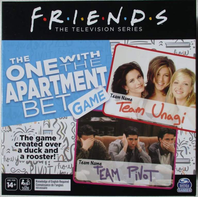 Friends The Television Series The One With The Apartment Bet Board Game - New & Sealed