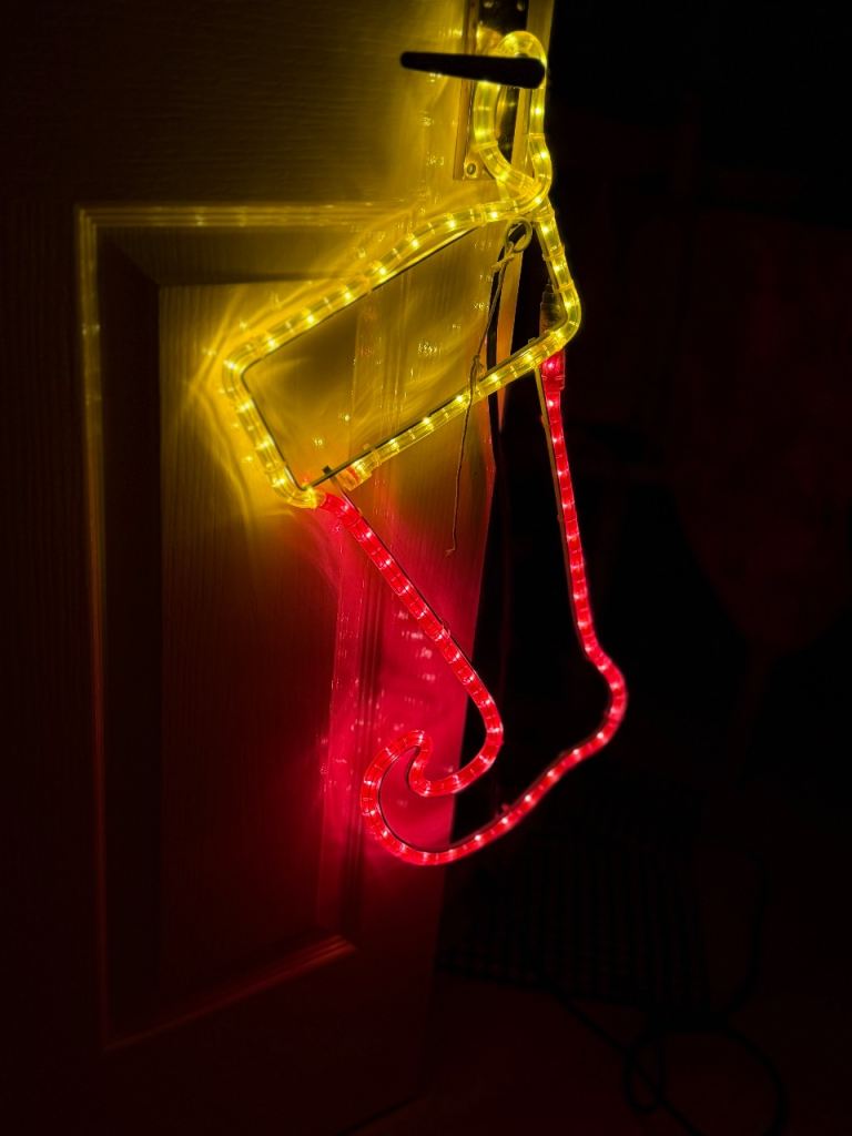 Christmas Stocking Rope Lights (indoor/outdoor)