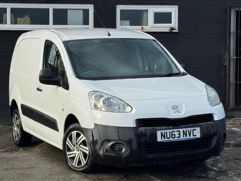 2013 63 Reg PEUGEOT PARTNER 850 S 1.6 HDi 92 Van NO VAT