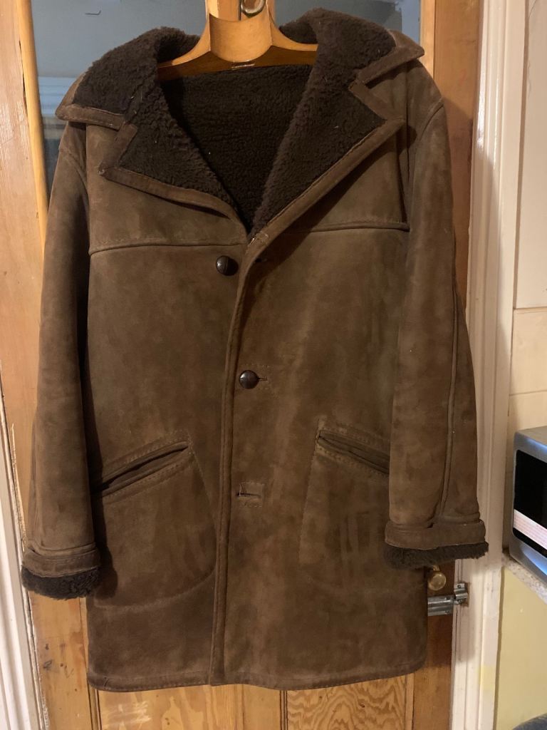 image for Man’s sheepskin coat 