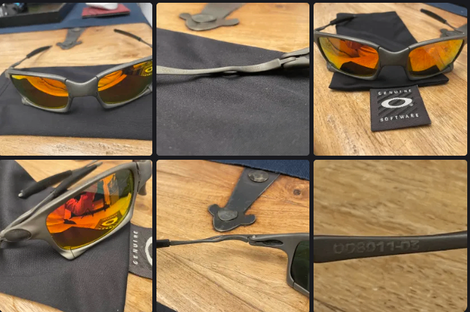 image for Oakley X Metal X Squared Ruby Iridium Sunglasses BNIB 006011-03 ?RARE