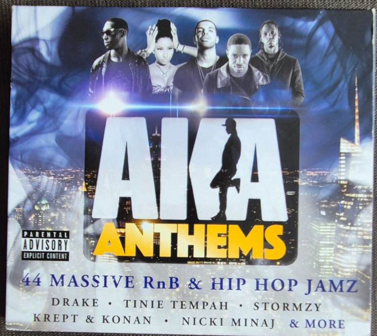 AKA Anthems 44 RnB & Hip Hop Jamz Double CD