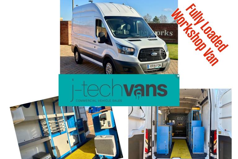 2019 Ford Transit 2.0 TDCi 130ps T350 L2 H3 Mwb Van ***Utility / Workshop Van*** PANEL VAN Diesel...