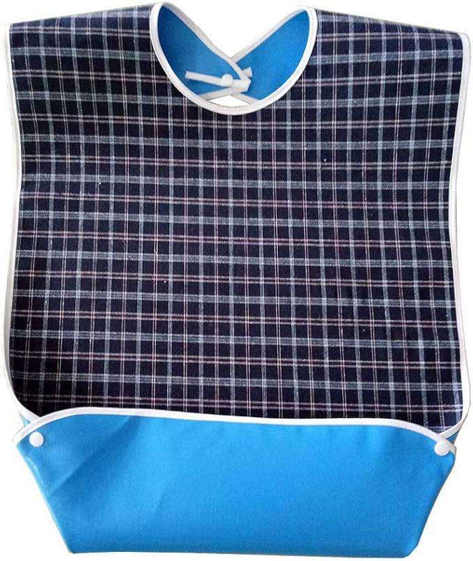 Adult Bibs, Adult The Elderly Bib Adult Washable Dining Bibs for Elderly