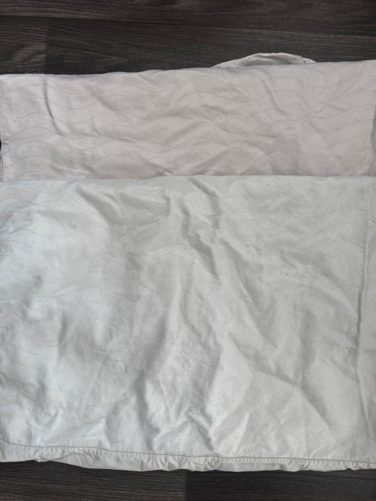 2 IKEA reusable washable waterproof bed pads with extra long sides to secure