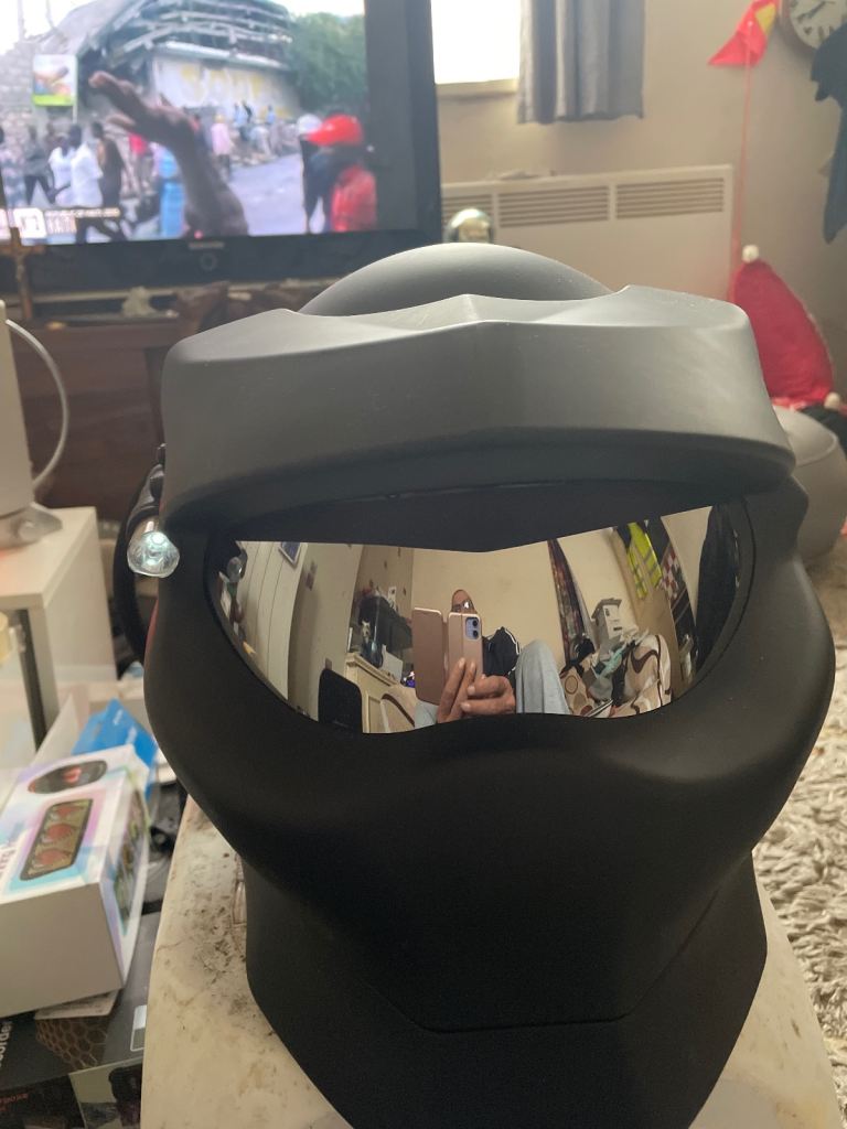 image for Brand-new predator crash helmet