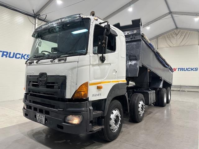 HINO 700 3241 8x4 Sleeper Cab Tipper
