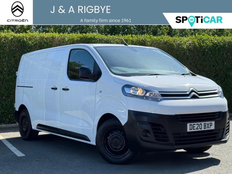 2020 Citroen Dispatch 1000 1.5 BlueHDi 100 Van Enterprise PANEL VAN DIESEL Manual