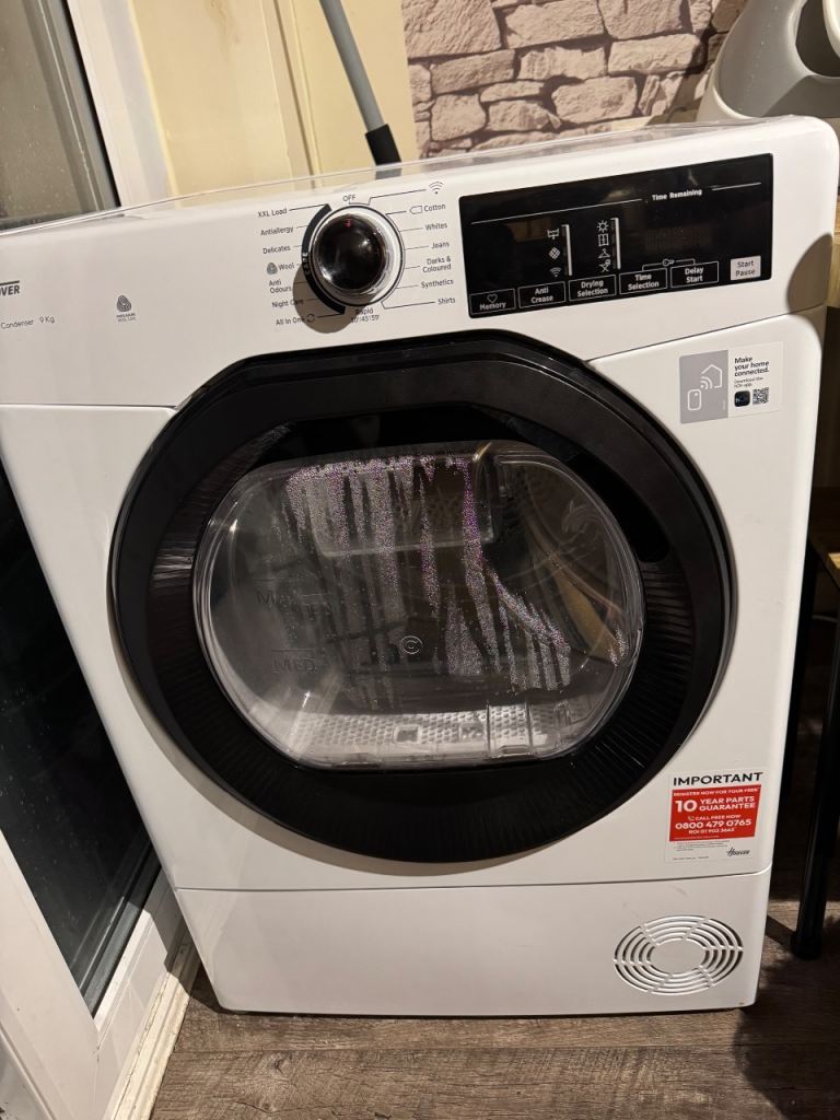 Hoover dryer 9kg WiFi connection 