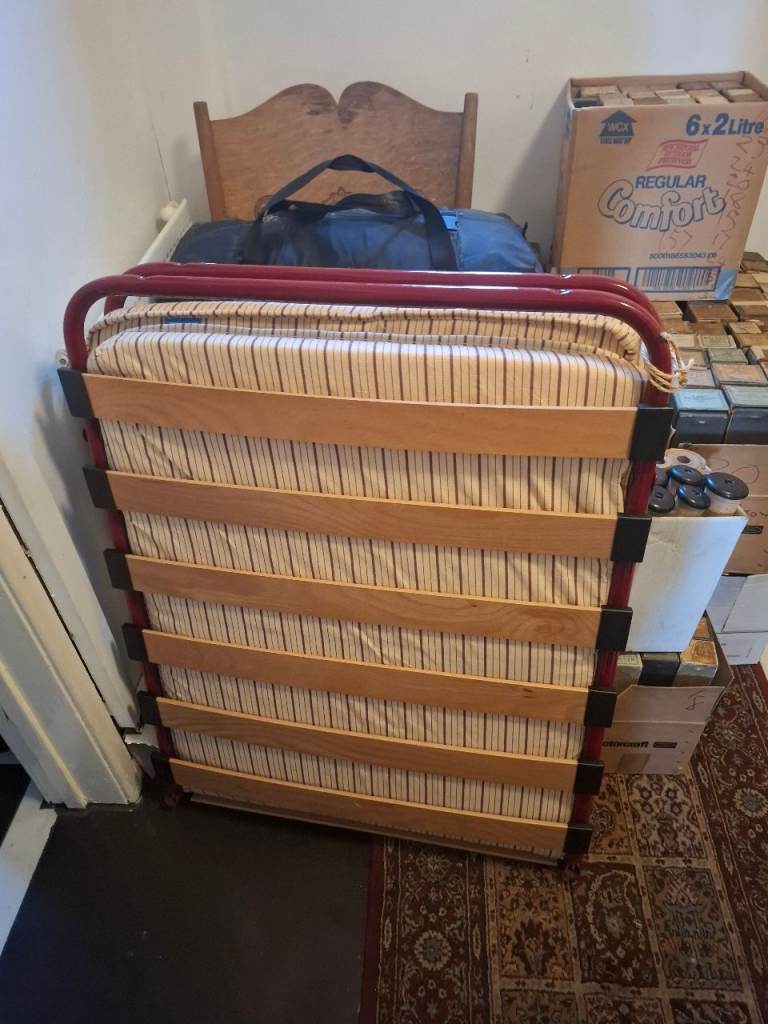 image for Single fold up spare bed 