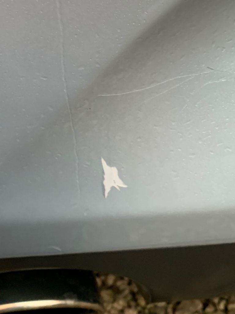 Insignia rear bumper