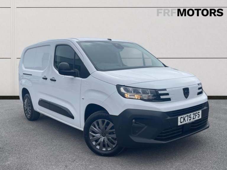 2025 Peugeot Partner  LONG  1.5 BlueHDi 100 Asphalt Manual Panel Van Diesel Manual