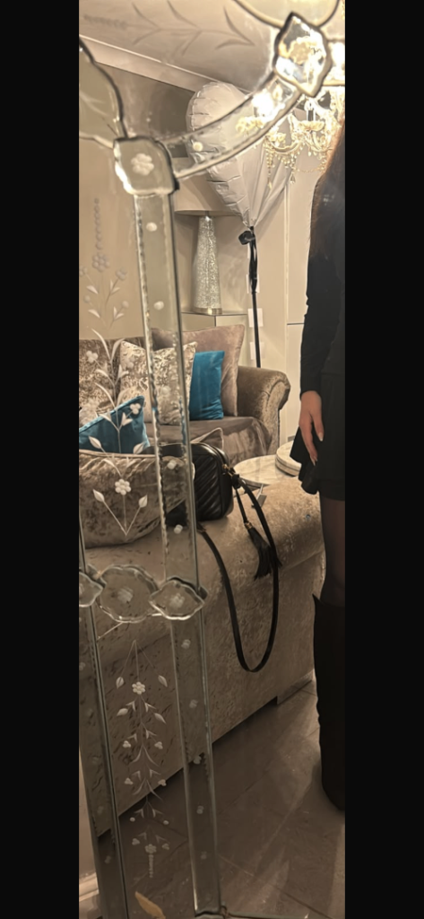 Silver grey corner sofa and 4 bar stools free 