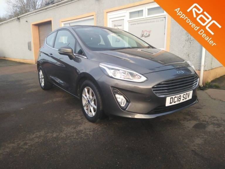 2018 Ford Fiesta 1.0T EcoBoost Zetec Hatchback 3dr Petrol Manual Euro 6 (s/s) (100 ps) Hatchback ...