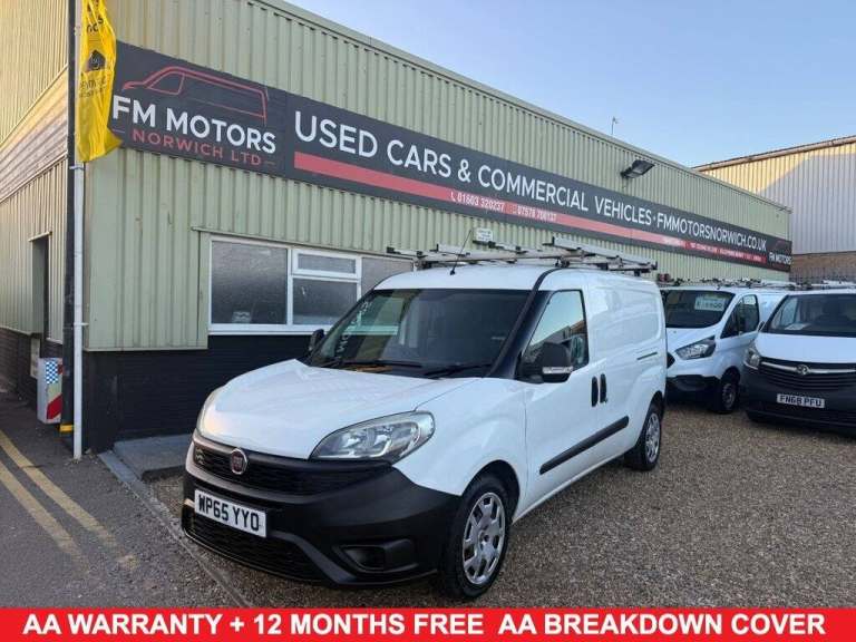 2015 65 FIAT DOBLO 1.6 JTD MULTIJET 16V PANEL VAN 4DR DIESEL MANUAL L1 H1 (137 G