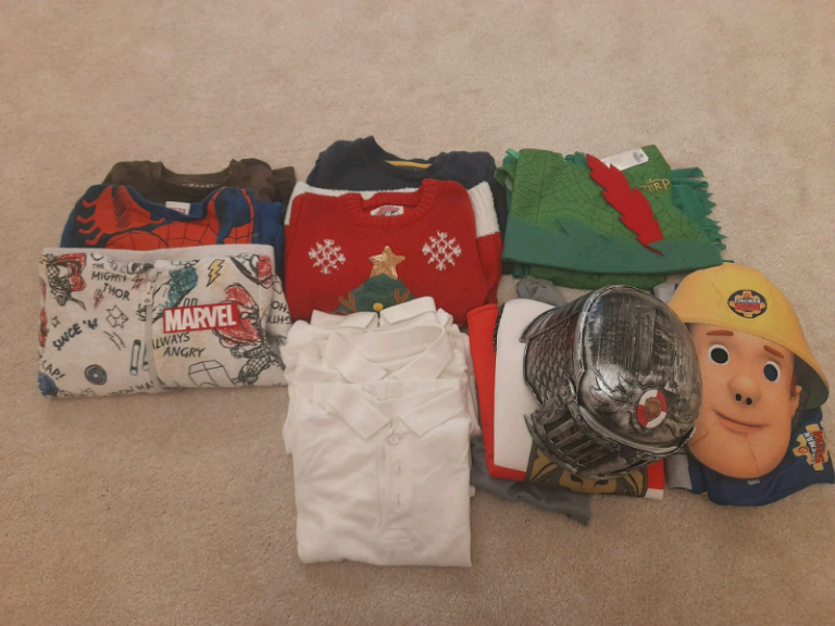 JOB LOT - 3-4 YEARS BABY BOY CLOTHES - 11 ITEMS