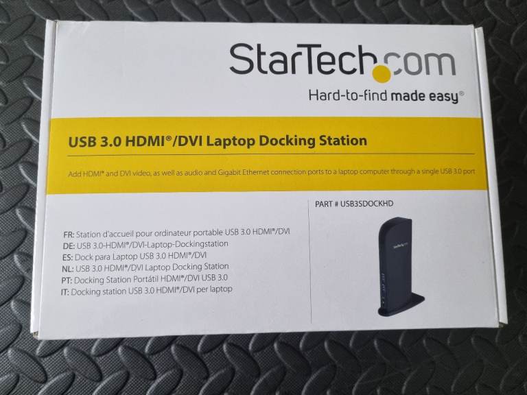 Brand new StarTech Docking Station 