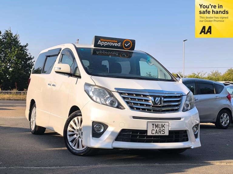 2013 Toyota Alphard 2.4 Petrol Automatic 8 Seats 2 keys ULEZ Compliant MPV Petrol Automatic
