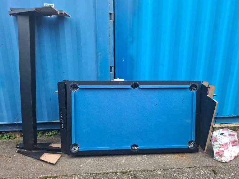 Pool and air hockey table 