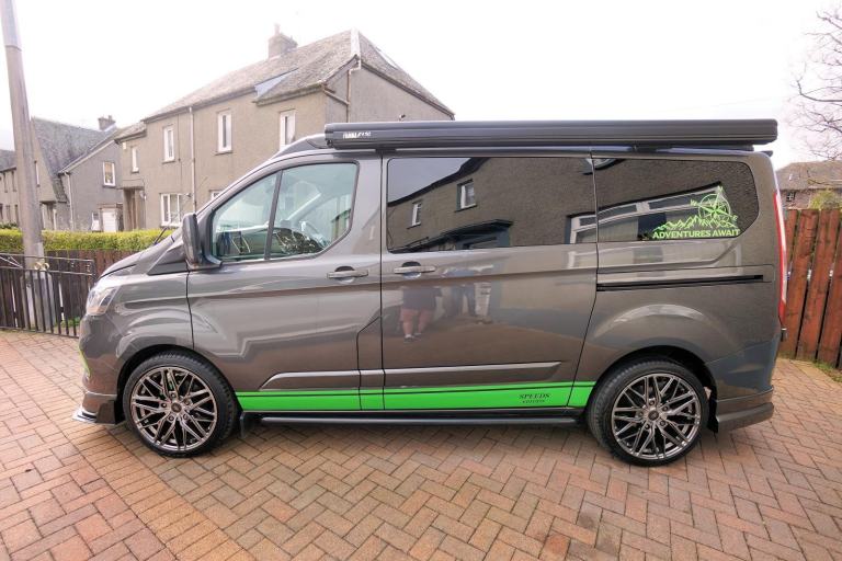 2021 Ford Transit Custom Campervan with 4-Berths and 5-Seatbelts.