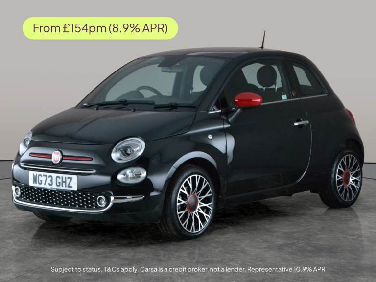 2023 Fiat 500 1.0 Mild Hybrid Red 3dr HATCHBACK PETROL Manual