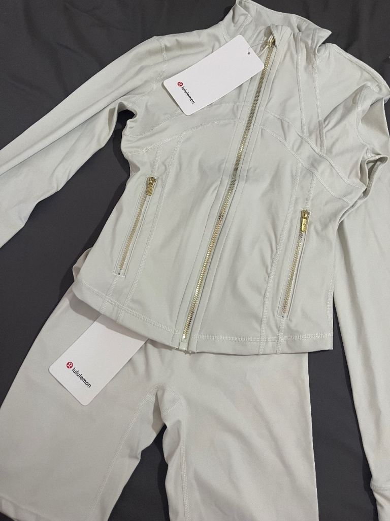 Lululemon Define Cropped Jacket – New with Tags, White