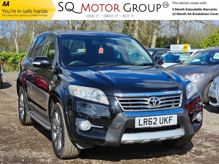 2012 Toyota RAV4 2.2 D-CAT SR Auto 4WD Euro 5 5dr ESTATE Diesel Automatic