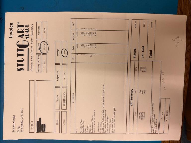 2011 Mercedes-Benz C Class C220 CDI BlueEFFICIENCY Sport 4dr Auto SALOON DIESEL Automatic