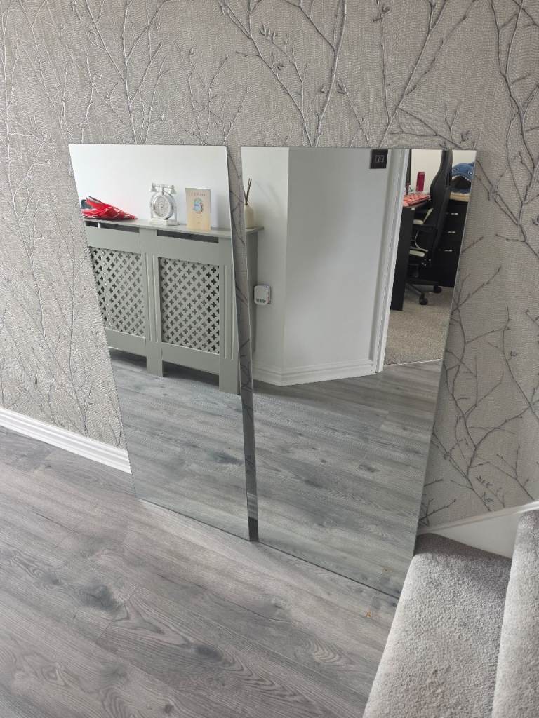 2 x Ikea Larbro Mirrors