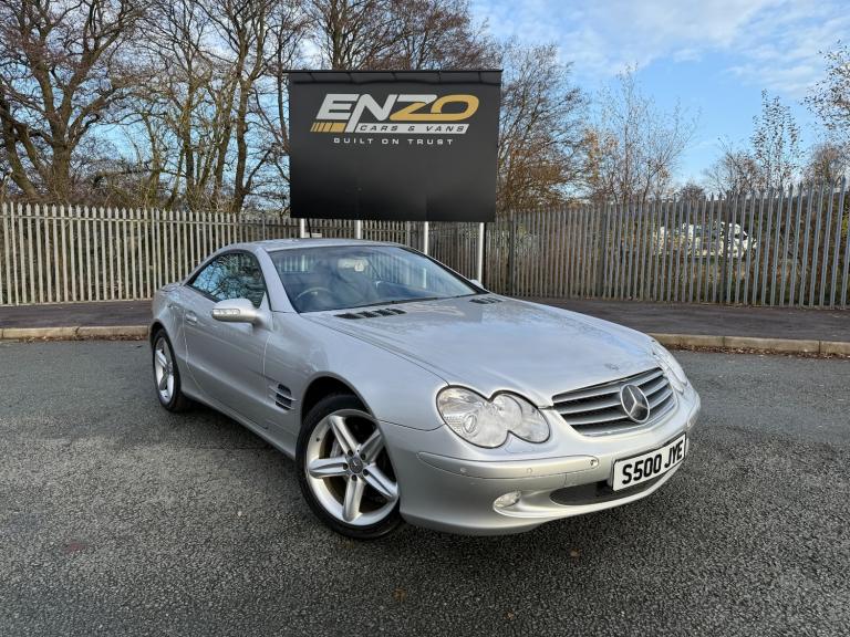 2002 02 REG MERCEDES SL500 5.0 V8 PETROL CONVERTIBLE ULEZ