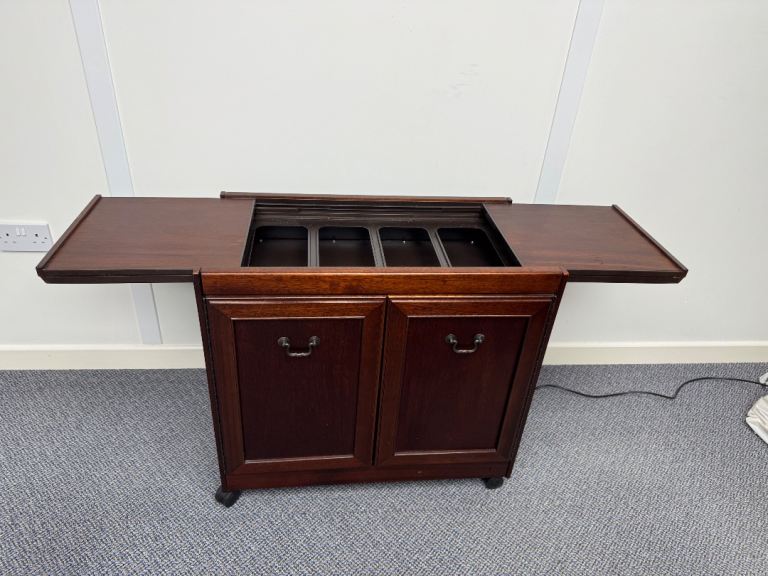 Walnut Hostess Trolley