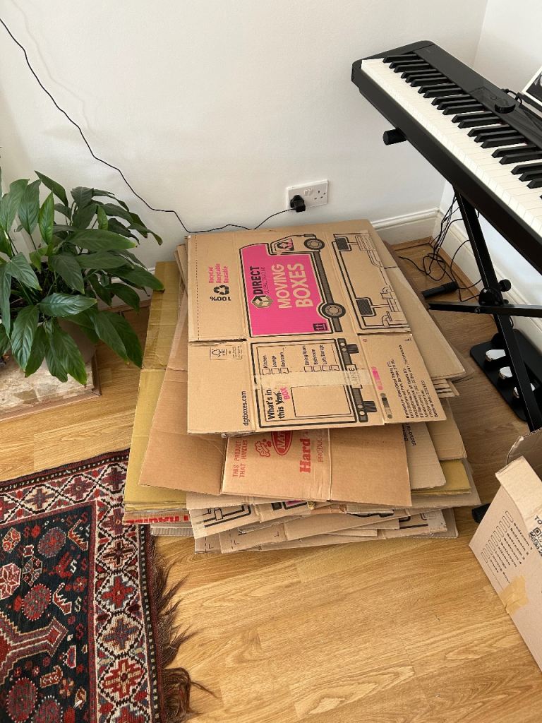25 x Large Cardboard Moving Boxes, Good Condition