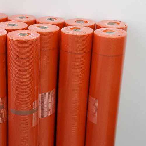 PROFESSIONAL Fiberglass Mesh 55sqm for Plastering and Rendering 165gsm ORANGE/BLUE/YELLOW
