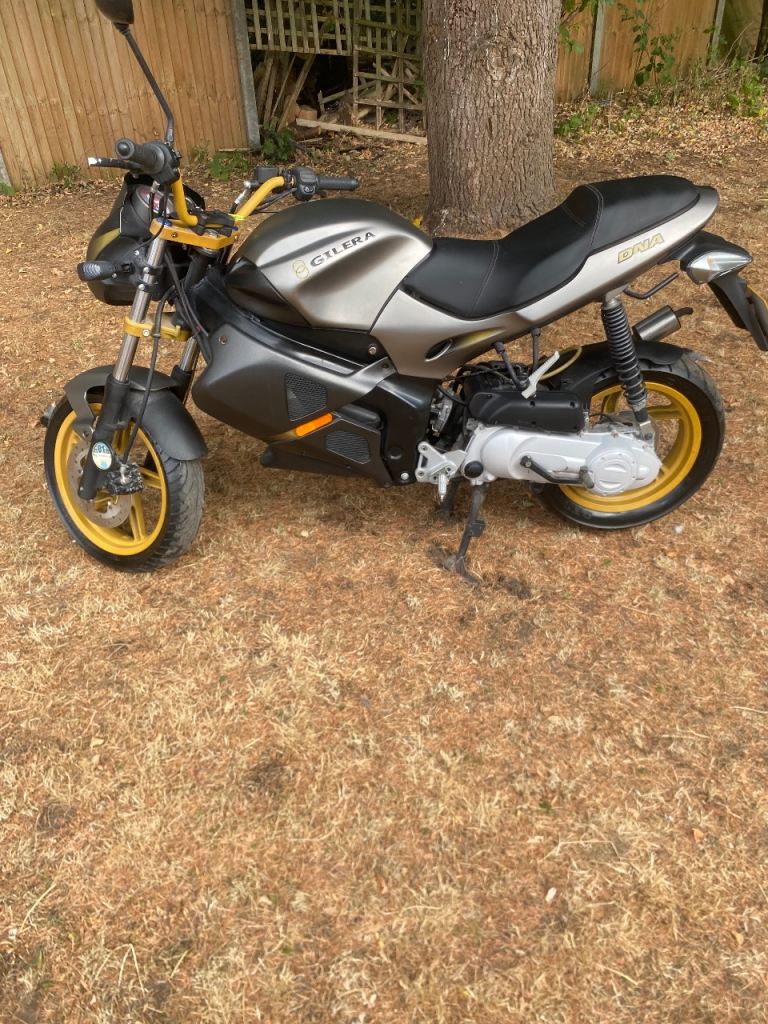 Gilera, DNA, 2008, 49 (cc), moped, 84 MILES FROM NEW