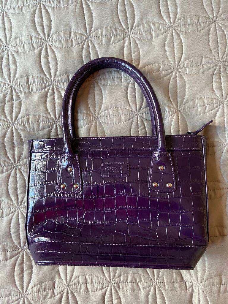 OSPREY LONDON purple Handbag 