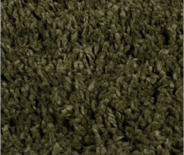Green Shaggy Rug – Good Condition