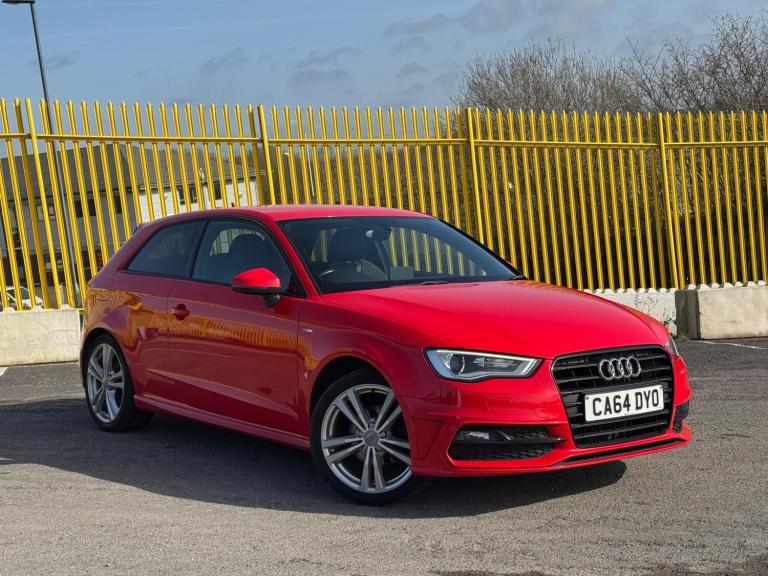 2015 Audi A3 1.4 TFSI S line Euro 6 (s/s) 3dr HATCHBACK Petrol Manual